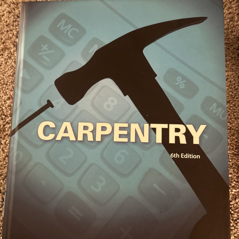 Carpentry by Floyd Vogt 2013 Hardcover Book